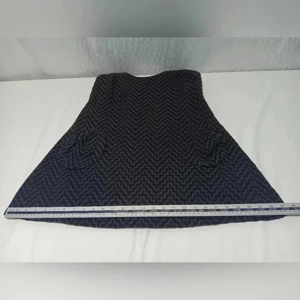 Anthropologie Plenty by Tracy Reese Wool Blend textured Babydoll Mini Dress. S - Picture 6 of 6
